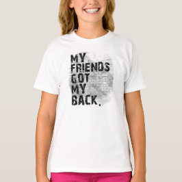 T-shirts Backstabbed: Meus amigos obtiveram minha parte