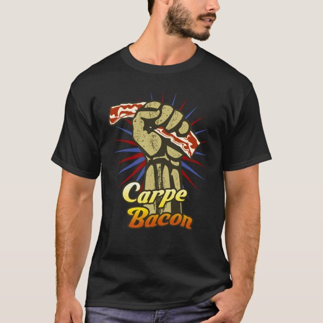 T-shirts Bacon de Carpe (Frente)