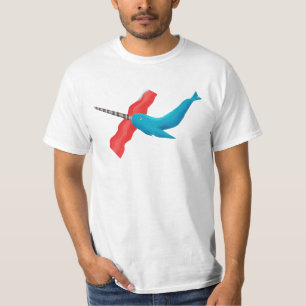 T-shirts Bacon de Narwhal