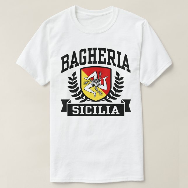 T-shirts Bagheria Sicilia (Frente do Design)