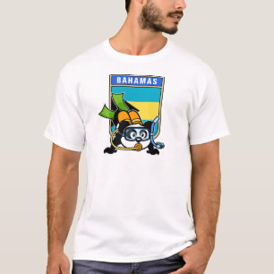 T-shirts Bahamas Scuba Panda
