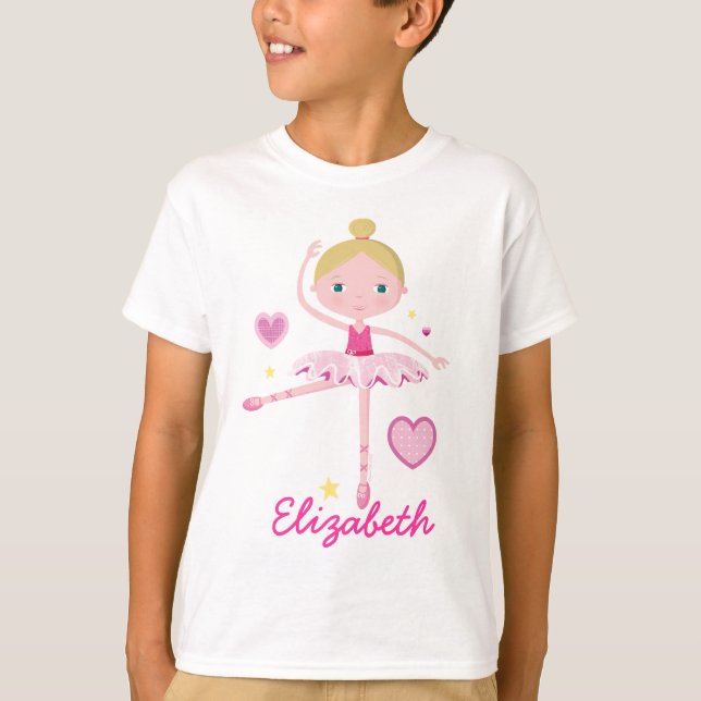 T-shirts Bailarina personalizada A (Frente)