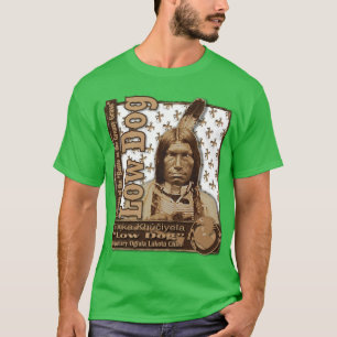 T-shirts Baixo cão Oglala Lakota