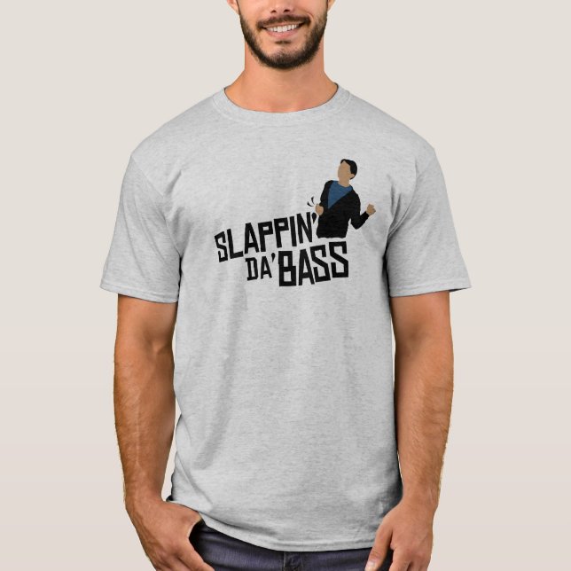 T-shirts baixo da Dinamarca do slappin (Frente)