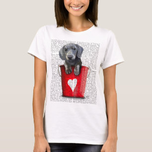 T-shirts Baldes do Amor Dachshund Puppy