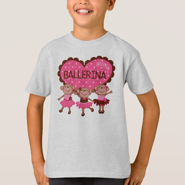 T-shirts Balé do macaco (Frente)