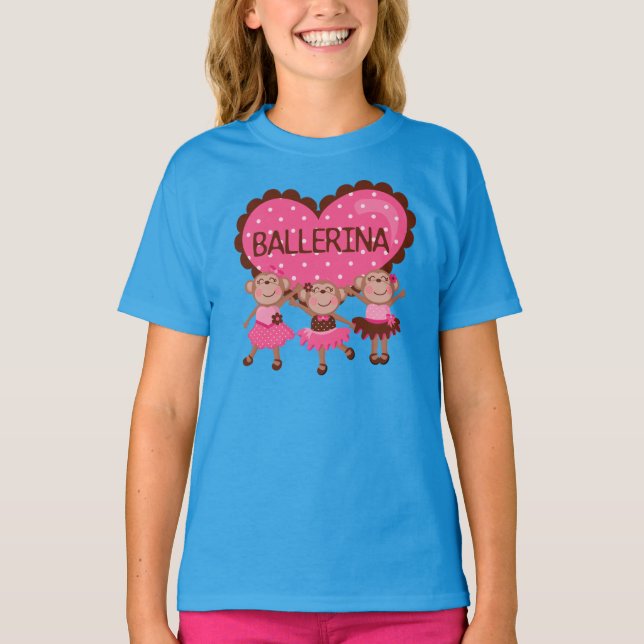 T-shirts Balé do macaco (Frente)