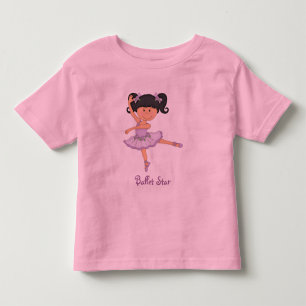 T-shirts Balé Lilac Ballerina 1