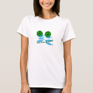 T-shirts Baleia de duas ervilhas