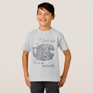 T-shirts baleia para uma causa!