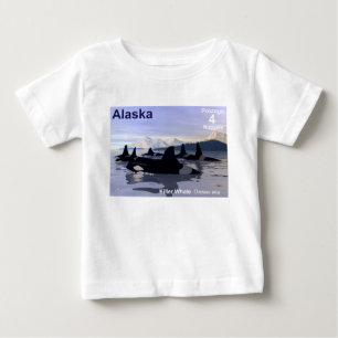 T-shirts Baleias Assassinas do Alasca Selo