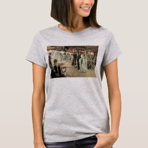 T-shirts Ball on Shipboard por James Tissot, Arte Vitoriana