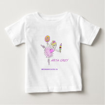 Ballerina com nome personalizado