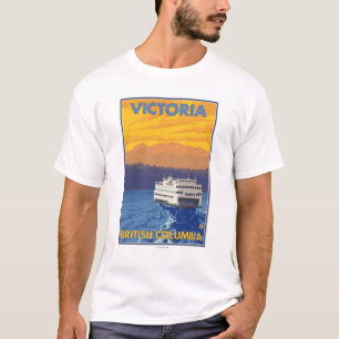 T-shirts Balsa e montanhas - Victoria, BC Canadá