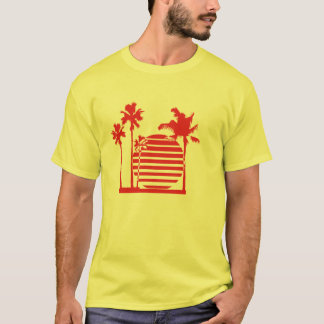 T-shirts bananaharvest - Palm sun