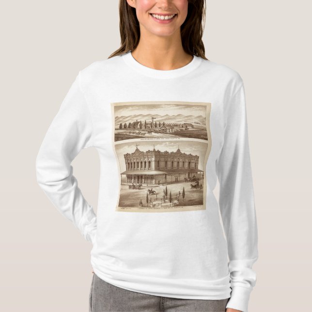 T-shirts Banco de Tulare Co (Frente)