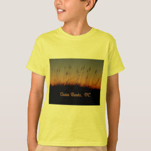 T-shirts Bancos externos NC Oats e Dunas ao Sunset