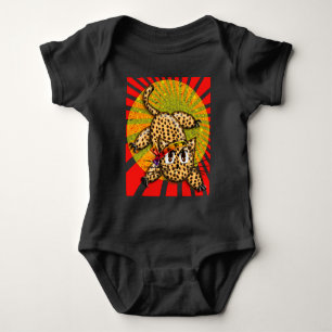 T-shirts Banda da Cabeça Arco-Íris do Gatinho Leopardo Ultr