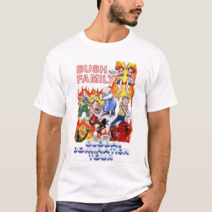 T-shirts Banda da família de Bush