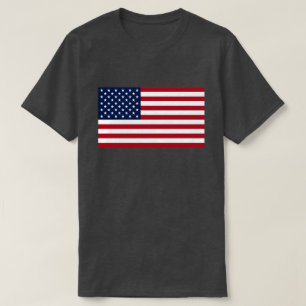 T-shirts Bandeira americana