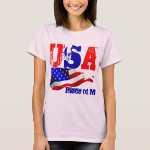 T-shirts Bandeira americana - os Estados Unidos