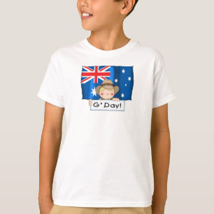 T-shirts Bandeira australiana