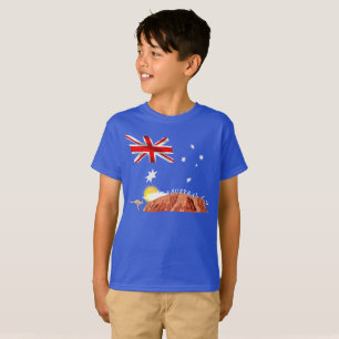 T-shirts bandeira australiana
