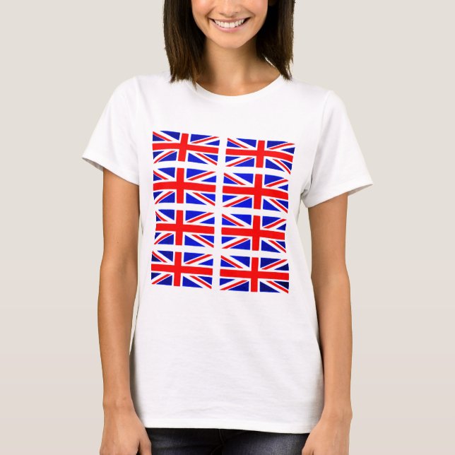 T-SHIRTS BANDEIRA BRITÂNICA (Frente)