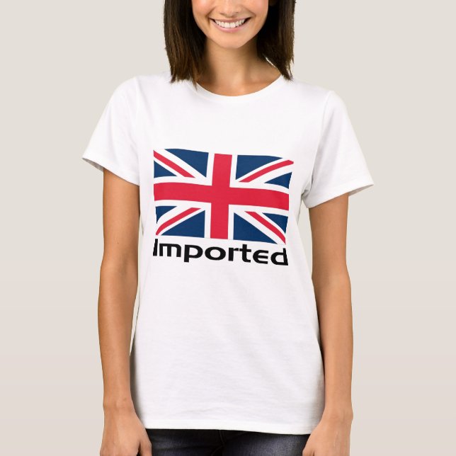 T-shirts Bandeira BRITÂNICA importada (Frente)