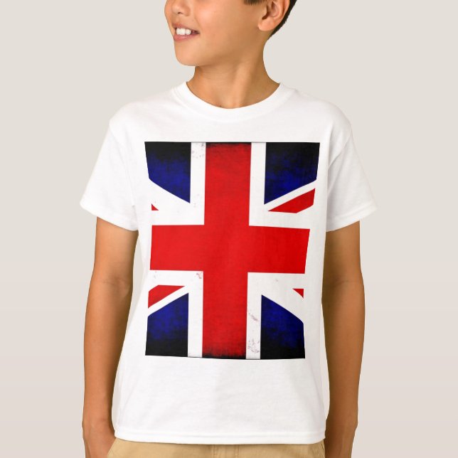 T-shirts Bandeira britânica Union Jack (Frente)