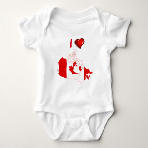 T-shirts Bandeira canadiana