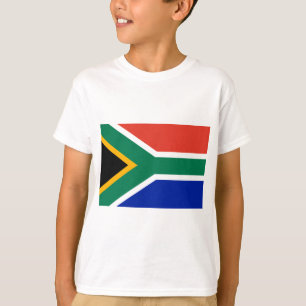 T-shirts Bandeira da África do Sul