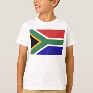 T-shirts Bandeira da África do Sul