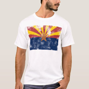 T-shirts Bandeira da arizona