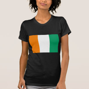 T-shirts Bandeira da Costa do Marfim - d'Ivoire de Drapeau
