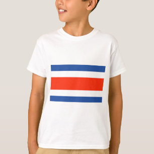 T-shirts Bandeira da Costa Rica