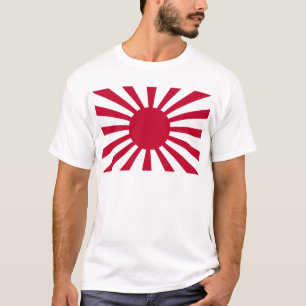 T-shirts Bandeira da guerra de Sun de ascensão do exército