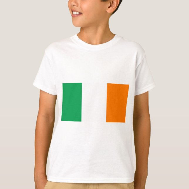 T-shirts Bandeira da Irlanda (Frente)