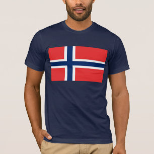 T-shirts Bandeira da Noruega
