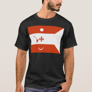 T-shirts Bandeira da primeira insurreição sérvio (1807)