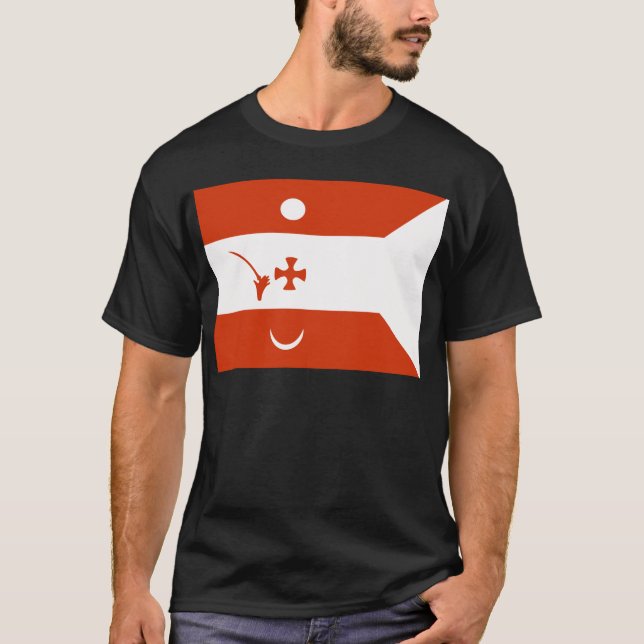 T-shirts Bandeira da primeira insurreição sérvio (1807) (Frente)