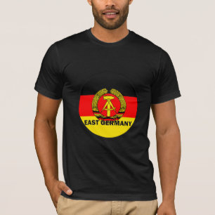 T-shirts Bandeira da qualidade de East Germany Roundel