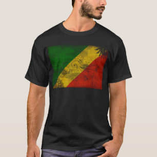 T-shirts Bandeira da república de Congo