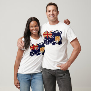 T-shirts Bandeira de Anguilla