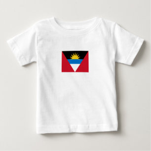T-shirts Bandeira de Antígua e Barbuda Patriótica