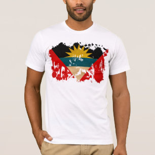 T-shirts Bandeira de Antígua e de Barbuda