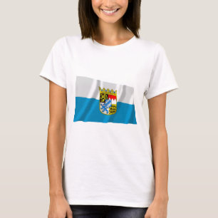 T-shirts Bandeira de Baviera/Baviera com braços