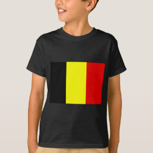 T-shirts Bandeira de Bélgica