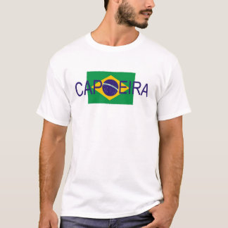 T-shirts bandeira de Brasil do capoeira