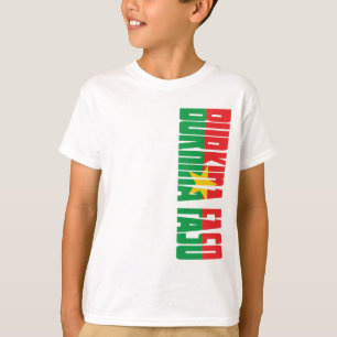 T-shirts Bandeira de Burkina Faso